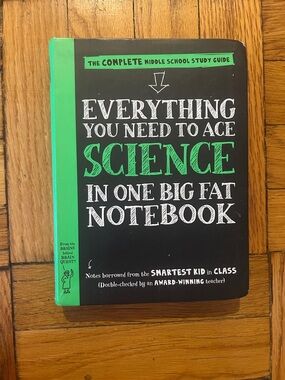 Big Fat Notebook Science Study Guide - Green & Black Cover
